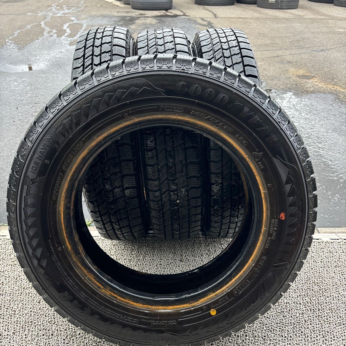 送料込☆2022年製 グッドイヤータイヤ 145/80R13 日本製☆4本 GOODYEAR 145/80R13 中古冬タイヤ 2022年製 4本:8500円 | 桜国際
