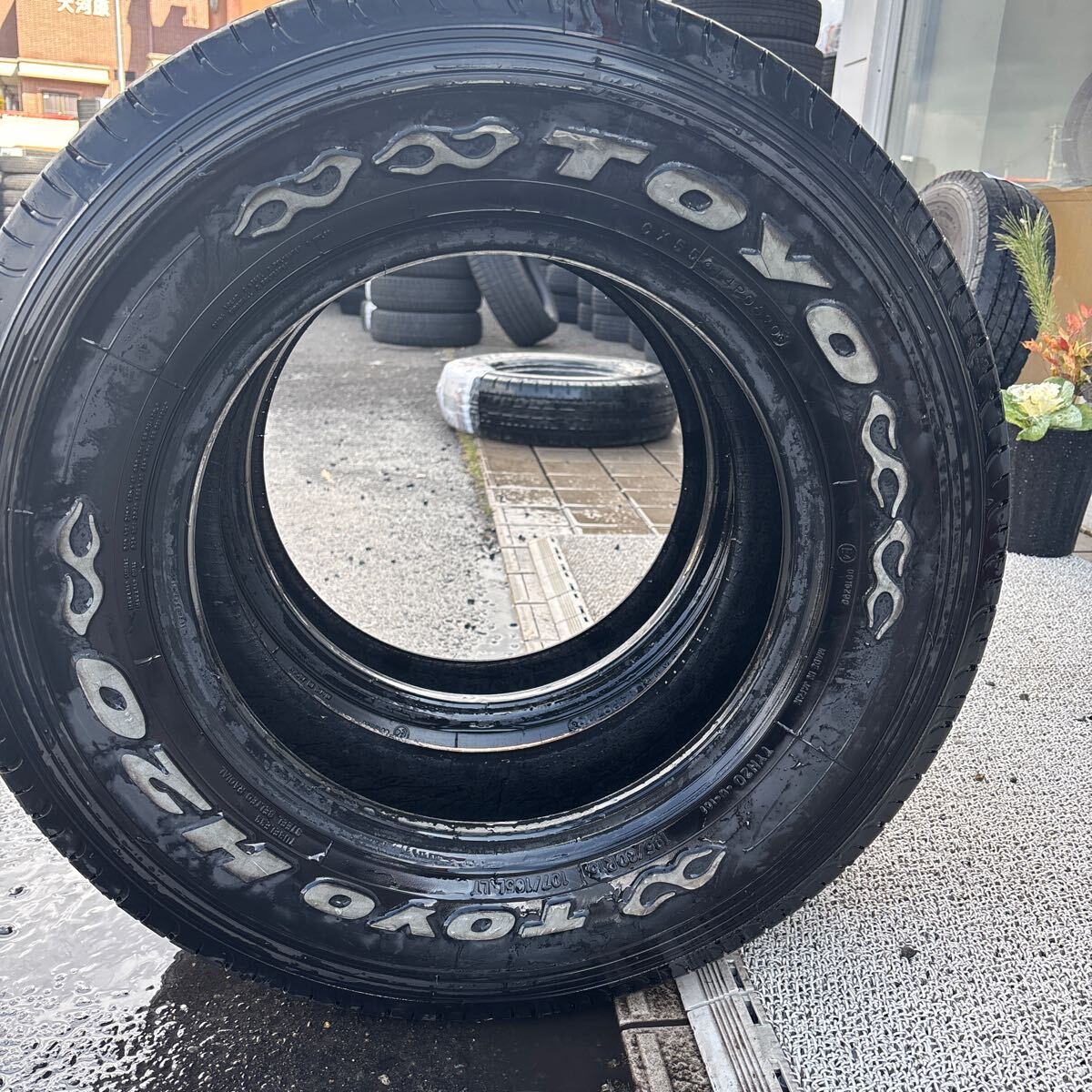195/80R15 LT TOYO H20 中古夏タイヤ 2本:13000円 | 桜国際貿易