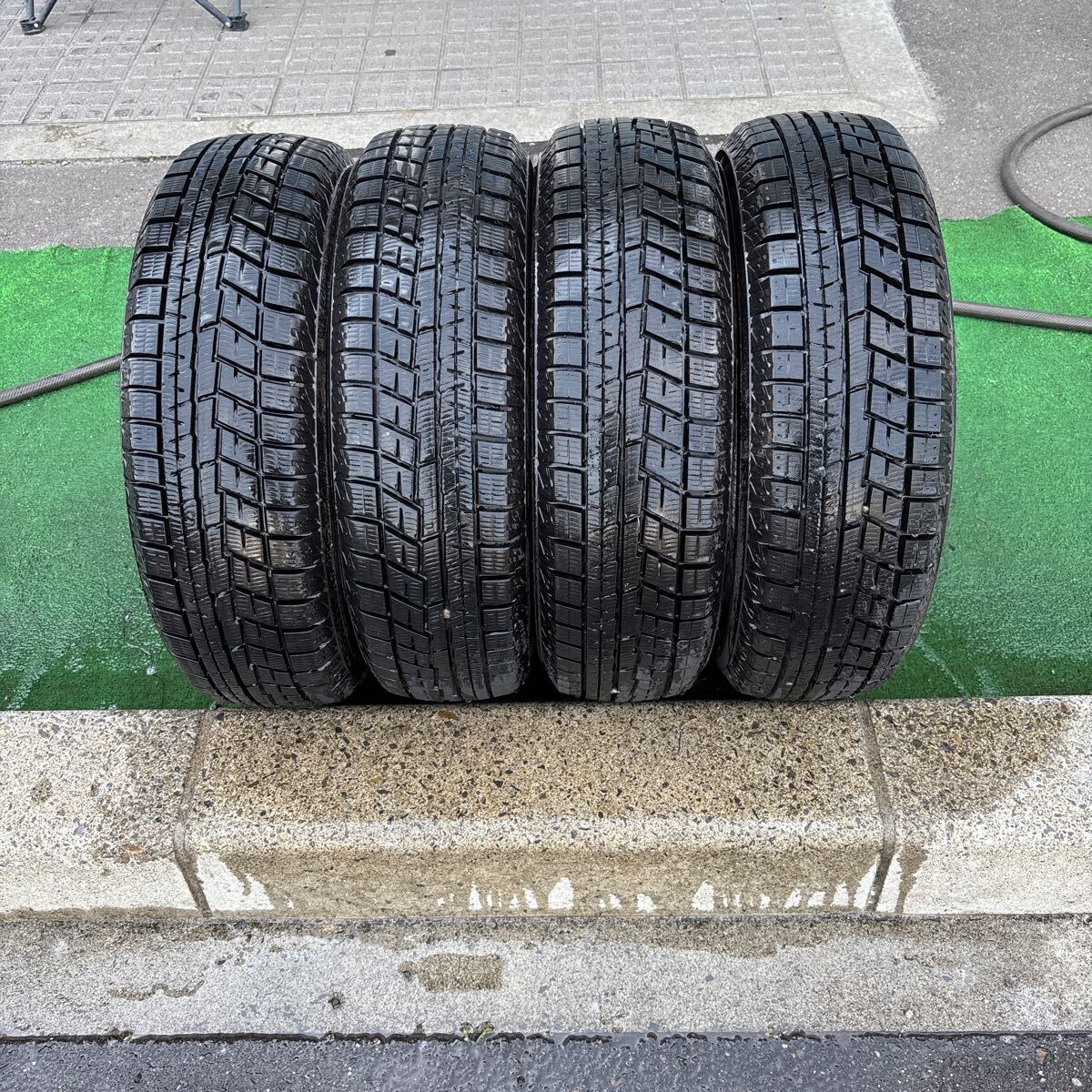 155/65R13 YOKOHAMA iG60 中古スタッドレス4本セット:16000円 | 桜国際