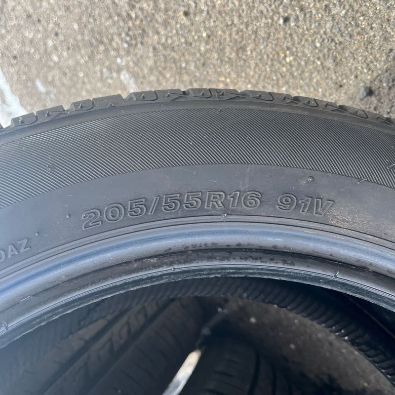 205/55R16 セイバーリング　年式:2021 激安美品4本セット:20000円