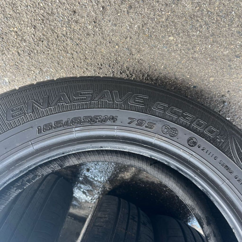 165/65R14 ダンロップ　年式:2019 激安美品4本セット:12000円