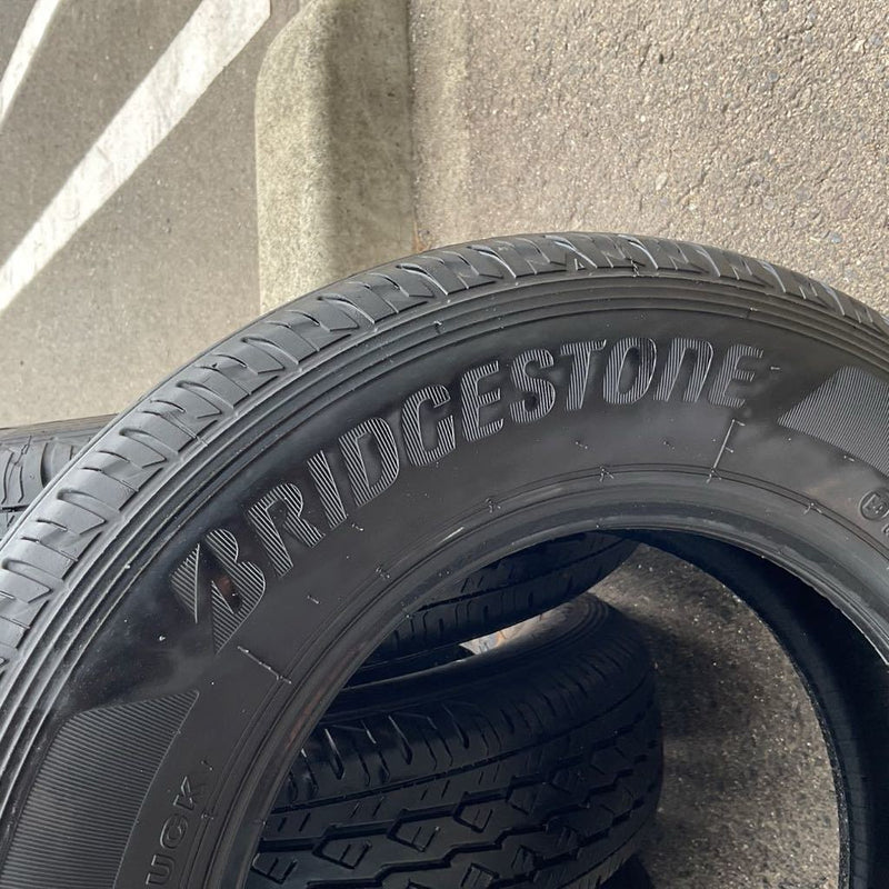 145/80R12 80/78N LT BRIDGESTONE K370　2022年UP　4本セット:8000円