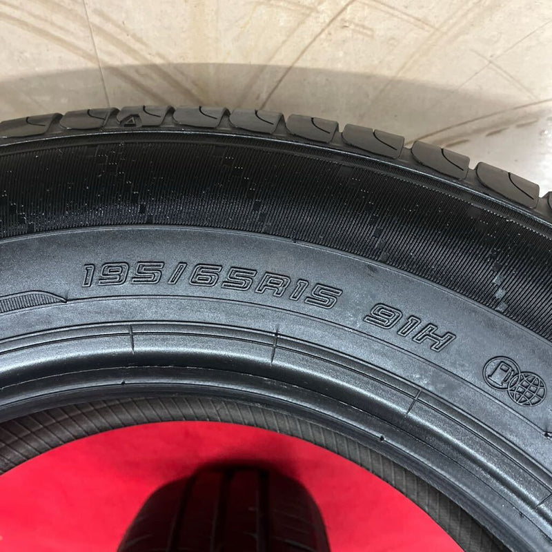 195/65R15 ダンロップ　年式:2022 激安美品2本セット:8000円