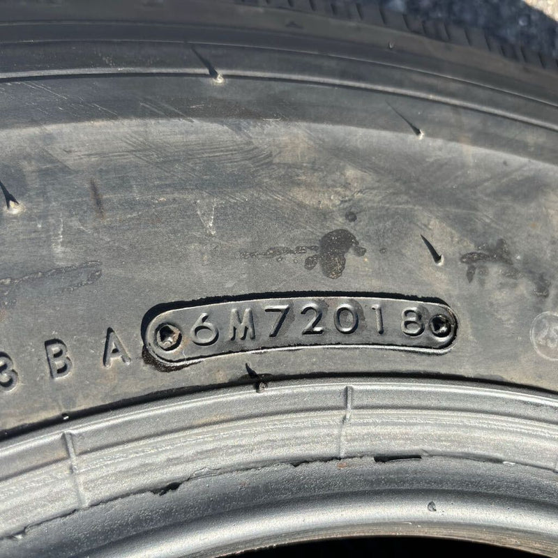 215/85R16 　120/118L LT 　中古　トーヨーM134　2018年 激安美品　4本+1本セット：32500円