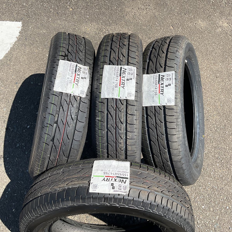 155/65R14 ブリヂストン　2019年4本セット　16000円 未使用