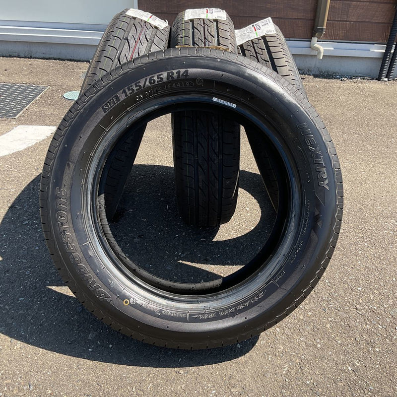 155/65R14 ブリヂストン　2019年4本セット　16000円 未使用