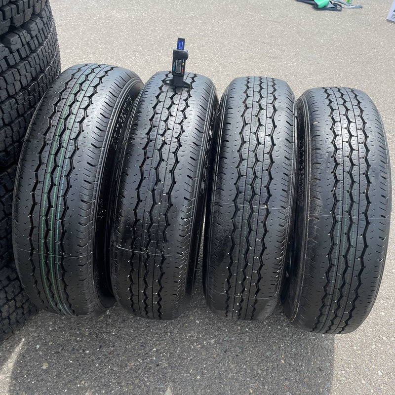 195/80R15 ホイール付き　ブリヂストン　年式:2022激安美品　4本セット：30000円