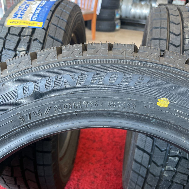 175/60R16 ダンロップ　年式：2018 未使用　4本セット：24000円 未使用