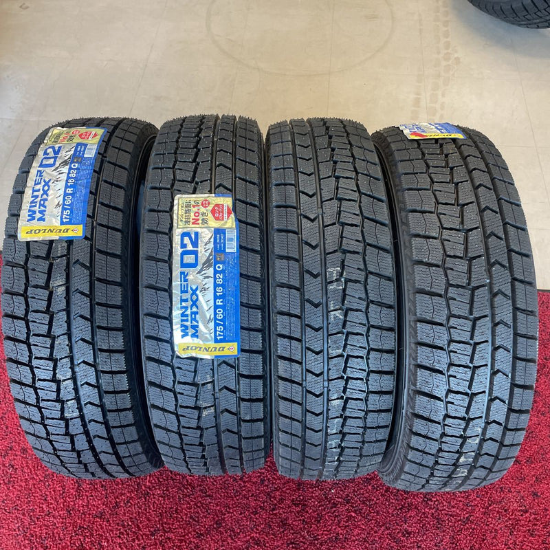 175/60R16 ダンロップ　年式：2018 未使用　4本セット：24000円 未使用