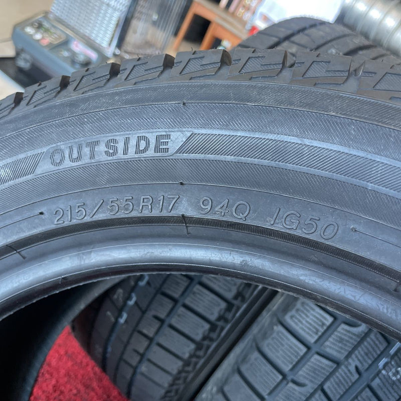 215/55R17 ,ヨコハマ　年式：2019, 未使用　4本セット：44000円