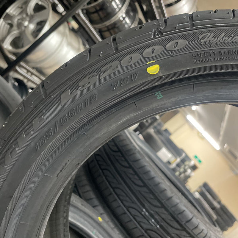 165/55R15, 新品　　GOODIYEAR 年式：2023年　　4本セット：32000円