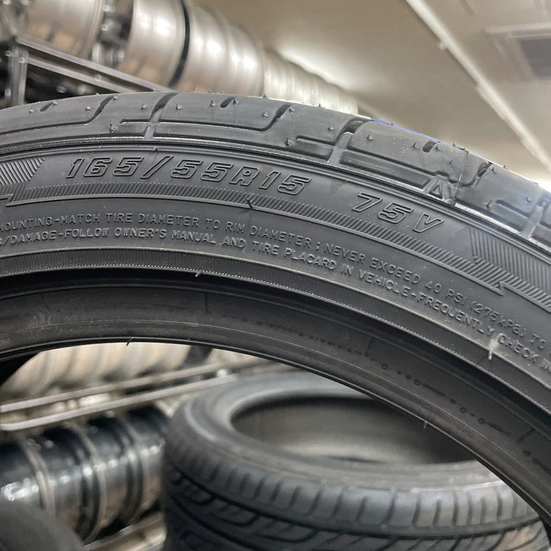 165/55R15, 新品　　GOODIYEAR 年式：2023年　　4本セット：32000円