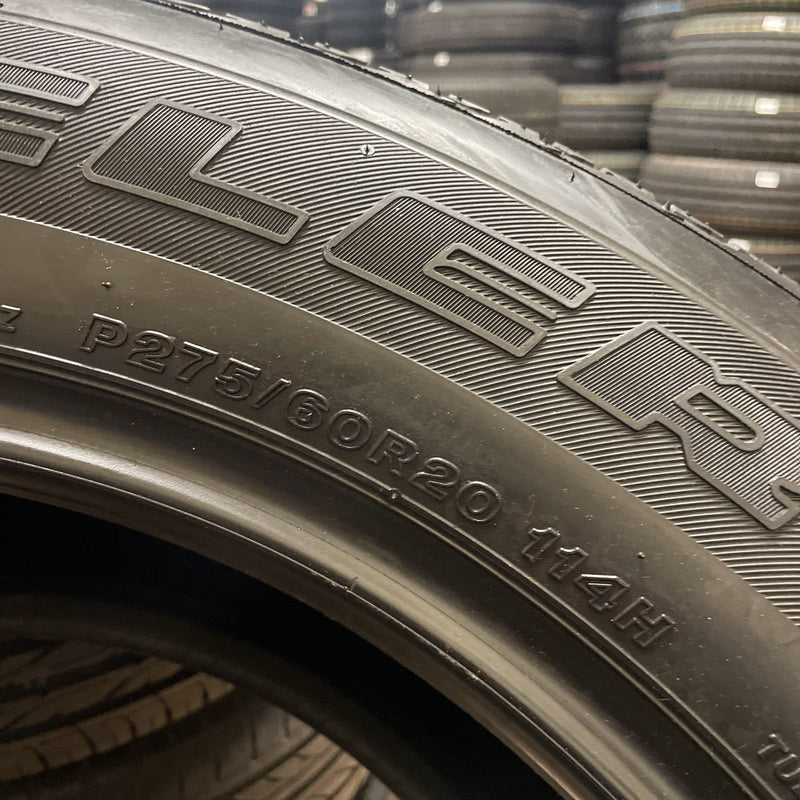 275/60R20 ブリヂストン、ほぼ新品　　年式：2016年 2本セット：25000円