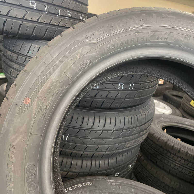 185/60R15ダンロップ　年式：2019新品　4本セット：31800円