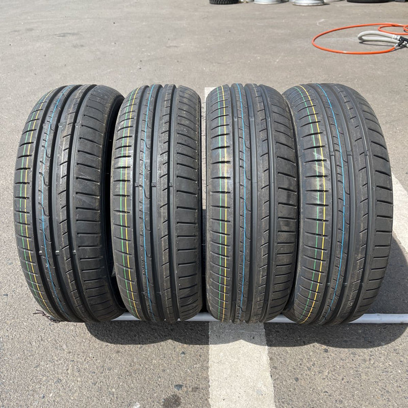 185/60R15 ダンロップ　年式：2019年、激安美品　4本セット：32000円