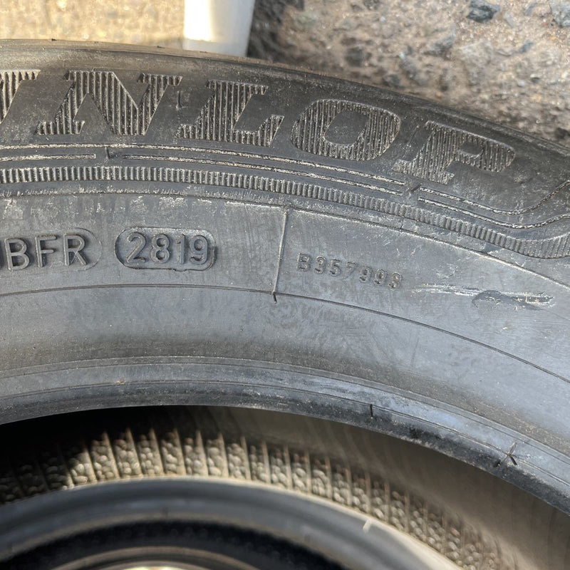 185/60R15 ダンロップ　年式：2019年、激安美品　4本セット：32000円