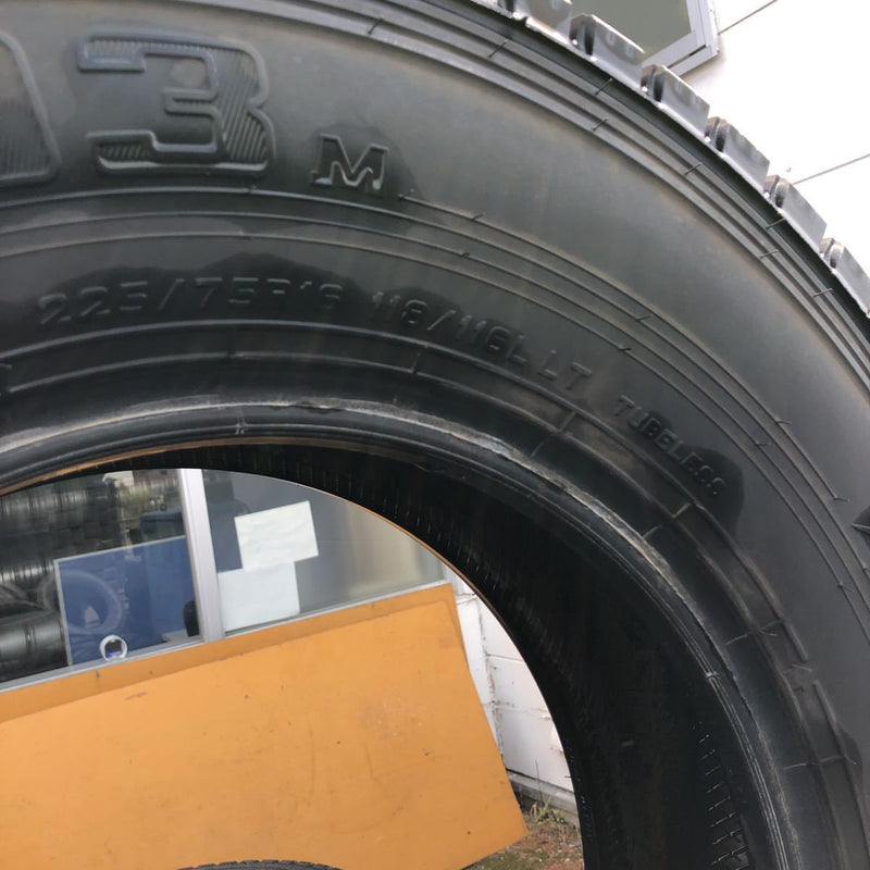 225/75R16 DUNLOP 中古2021年式　6本セット：42000円