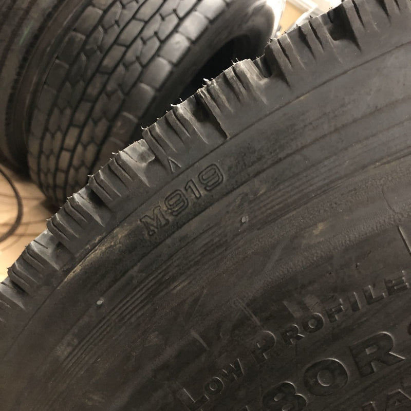 275/80R22.5 再生スタッドレスタイヤ　1本:21000円