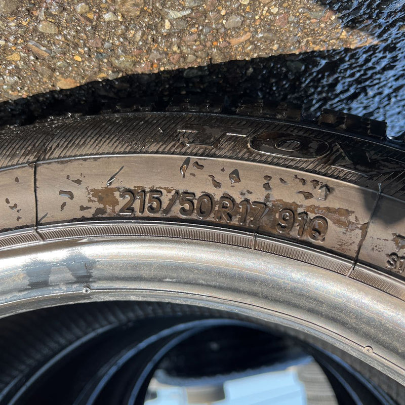 215/50R17 TOYO, GIZ 激安美品、　4本セット：21000円