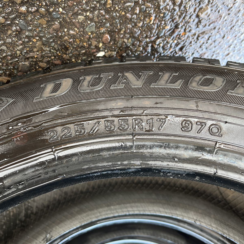 225/55R17 DUNLOP, WINTER MAXX 激安美品、 　4本セット：23000円