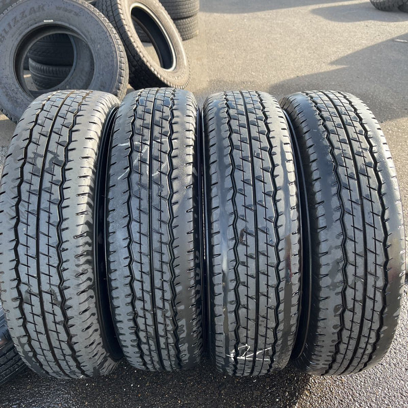 195/80R15 107/105 DUNLOP, SP175 激安美品、 　4本セット：17000円