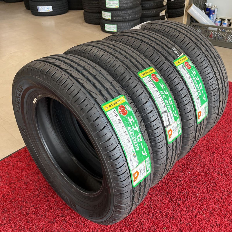 185/65R15　ダンロップ　年式:2017　未使用品　激安美品4本セット:28000円