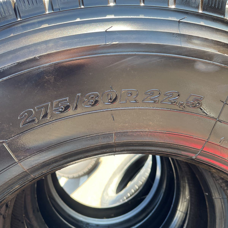 275/80R22.5 YOKOHAMA, 中古　 激安美品　3本＋1本セット：72000円