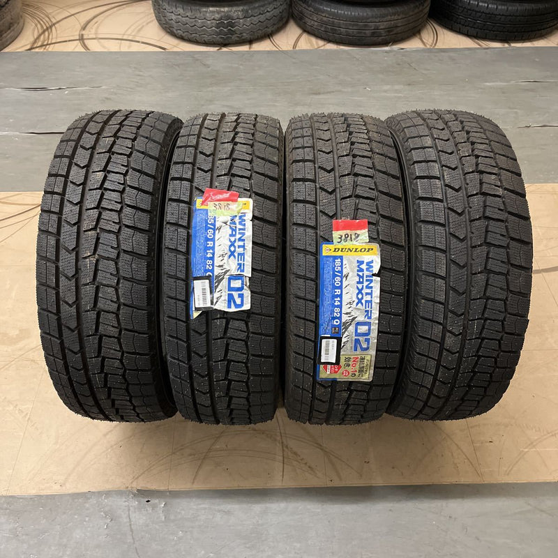 185/60R14　ダンロップ　年式:2018　未使用品　激安美品4本セット:30000円