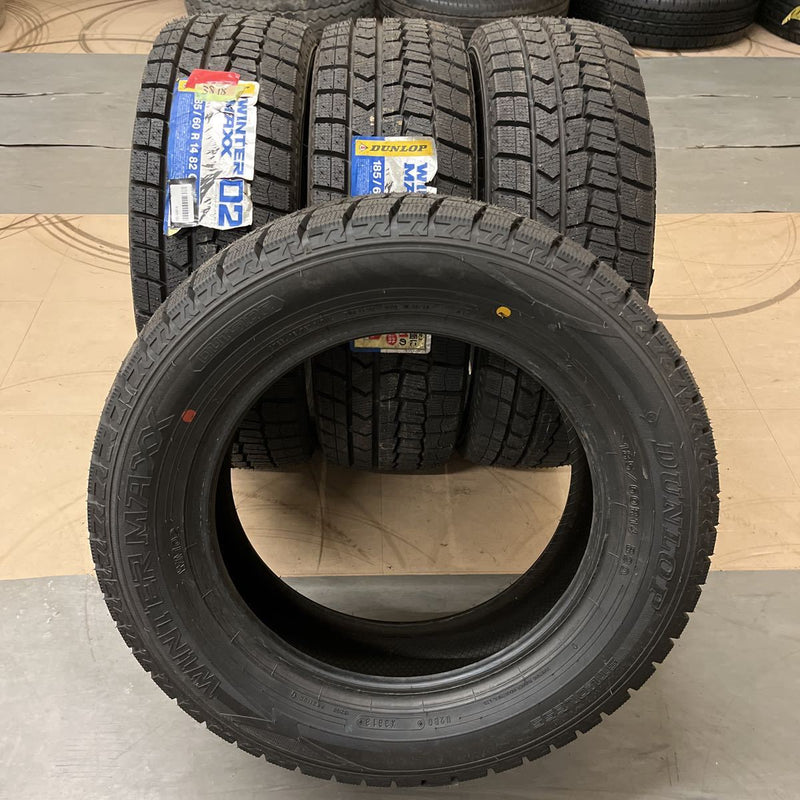 185/60R14　ダンロップ　年式:2018　未使用品　激安美品4本セット:30000円