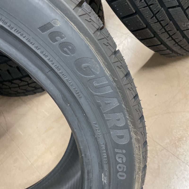 245/45R18. ヨコハマ　iG60　年式:2019 未使用品　激安美品4本セット:56000円