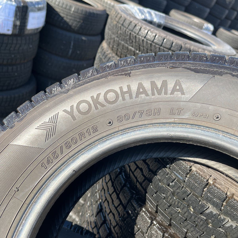 ヨコハマ 145/80R12 LT iG91 中古冬タイヤ　4本:12000円