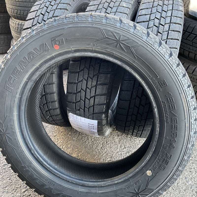 155/65R14 GOODYEAR　年式:2019 　美品4本セット:12000円