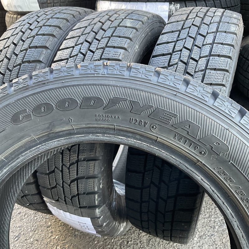 155/65R14 GOODYEAR　年式:2019 　美品4本セット:12000円