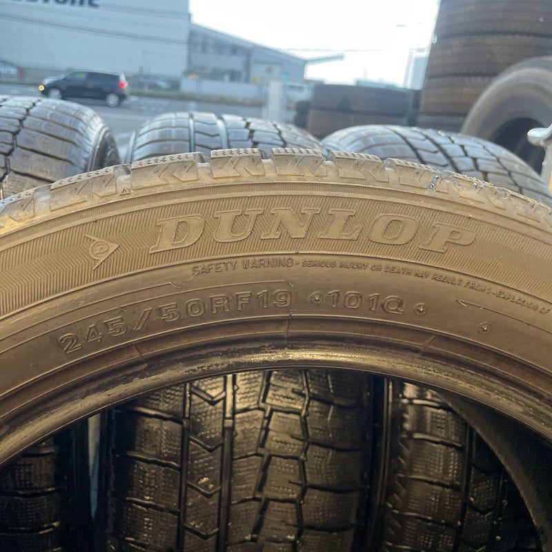 245/50R19 RFT ダンロップ, 激安美品、 　4本セット：32000円