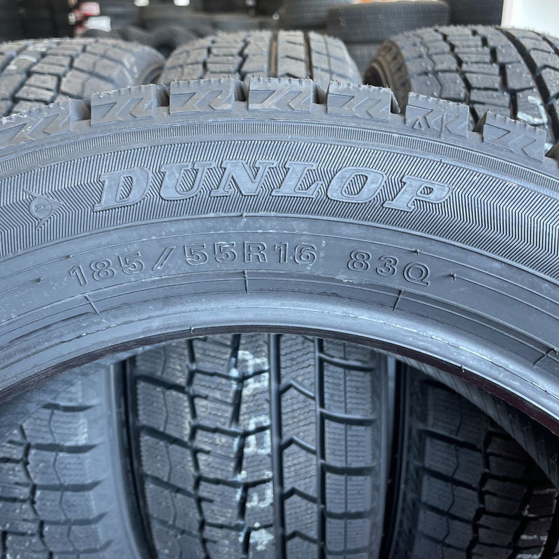 185/55R16 ,ダンロップ　年式：2019 未使用　4本セット：34000円 未使用