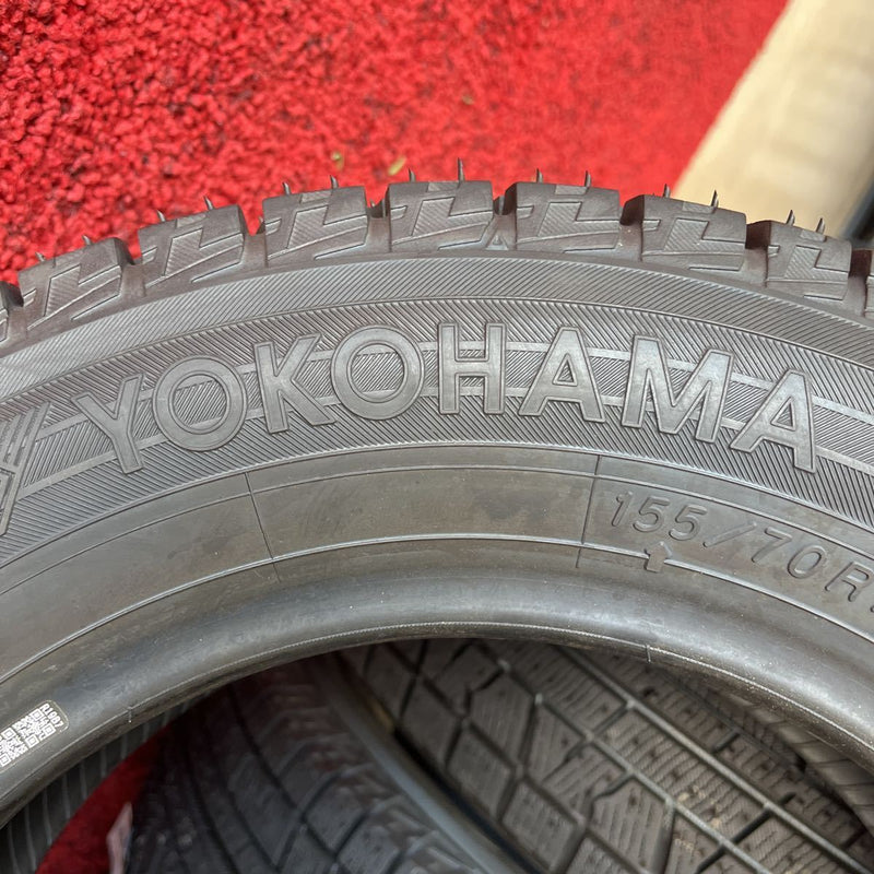 155/70R12 iG50　ヨコハマ　年式:2021　未使用品　激安美品4本セット:12000円