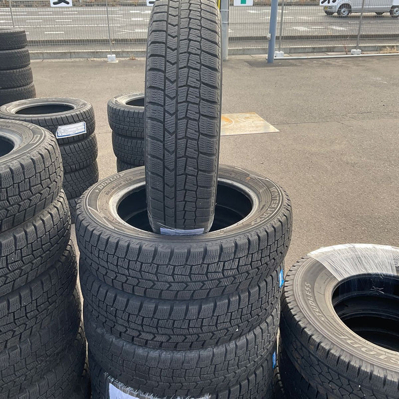 155/65R14年式: 2019年製　DUNLOP WINTERMAXX美品　　4本セット：12000円