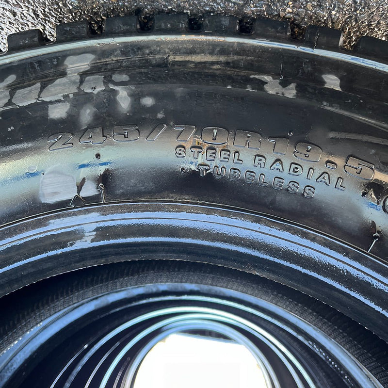 245/70R19.5 DUNLOP, SP001 中古　 激安美品　6本セット：57000円