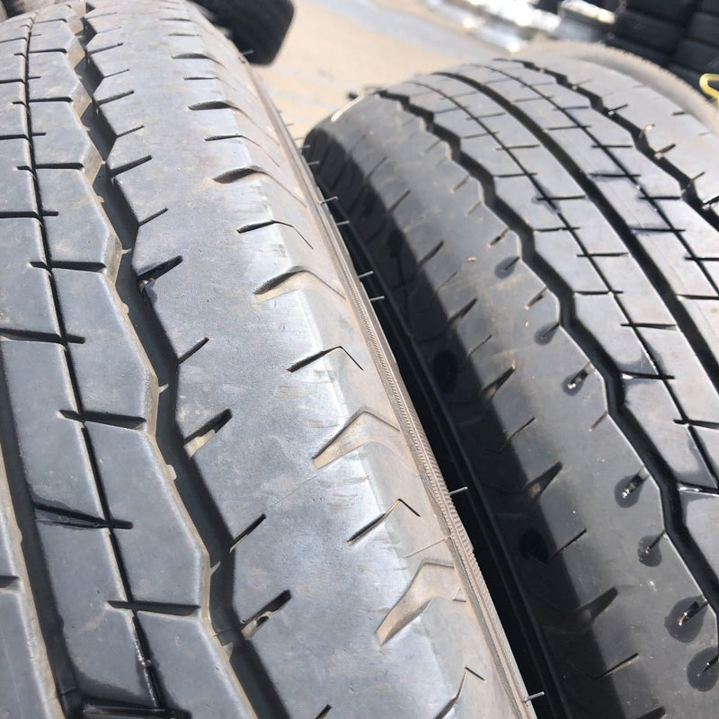 ダンロップ195/80R15 バリ山 2020年式4本セット：18000円