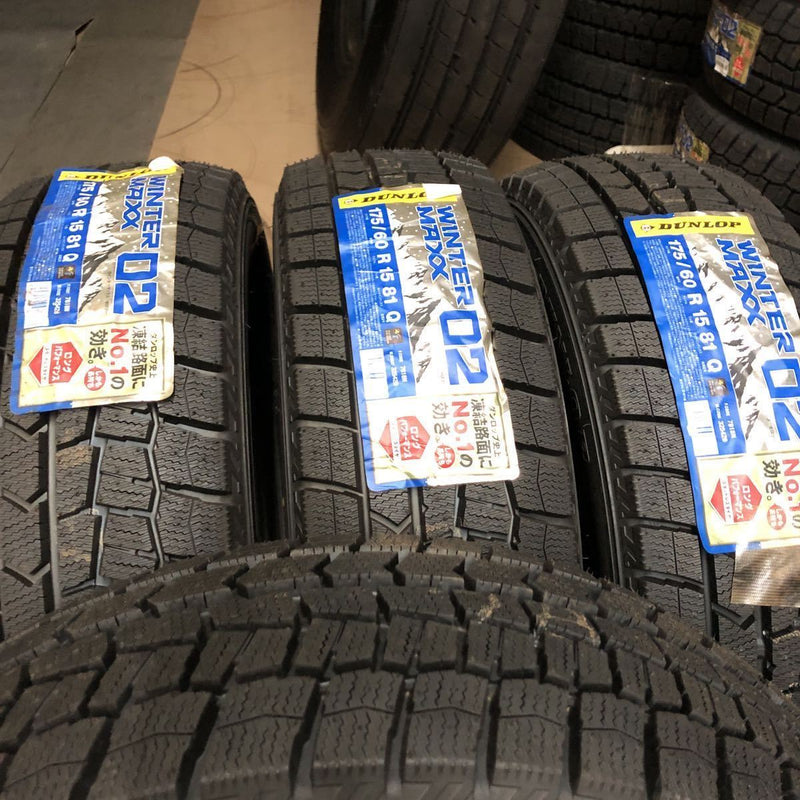 175/60R15ダンロップ WINTER MAXX 2019年式　4本セット：26000円