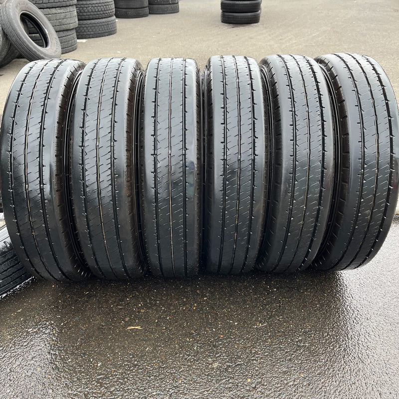 195/85R15 DUNLOP, LT38A 中古　 激安美品　6本セット：22000円