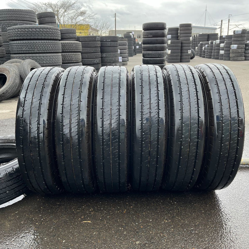 195/85R15 DUNLOP, LT38A 中古　 激安美品　6本セット：22000円