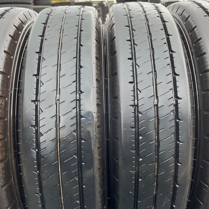 195/85R15 DUNLOP, LT38A 中古　 激安美品　6本セット：22000円