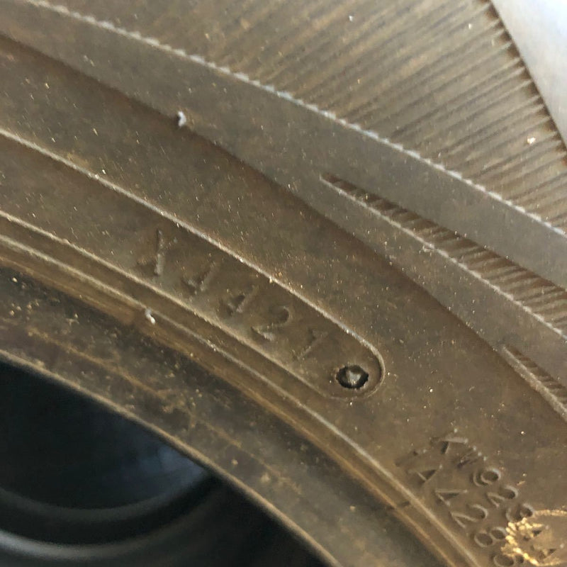 DUNLOP 165/80R14 LT 中古スタッドレスタイヤ4本セット:20000円