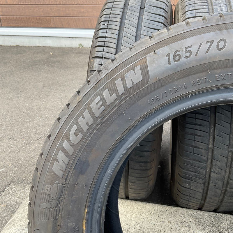 165/70R14 MICHELIN 20〜21年　美品4本セット：12000円