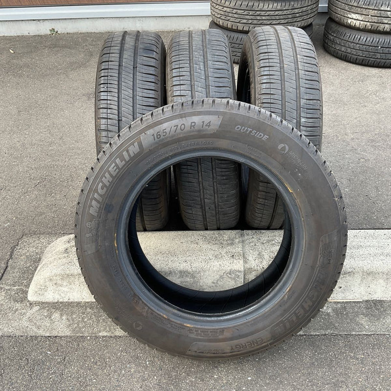 165/70R14 MICHELIN 20〜21年　美品4本セット：12000円