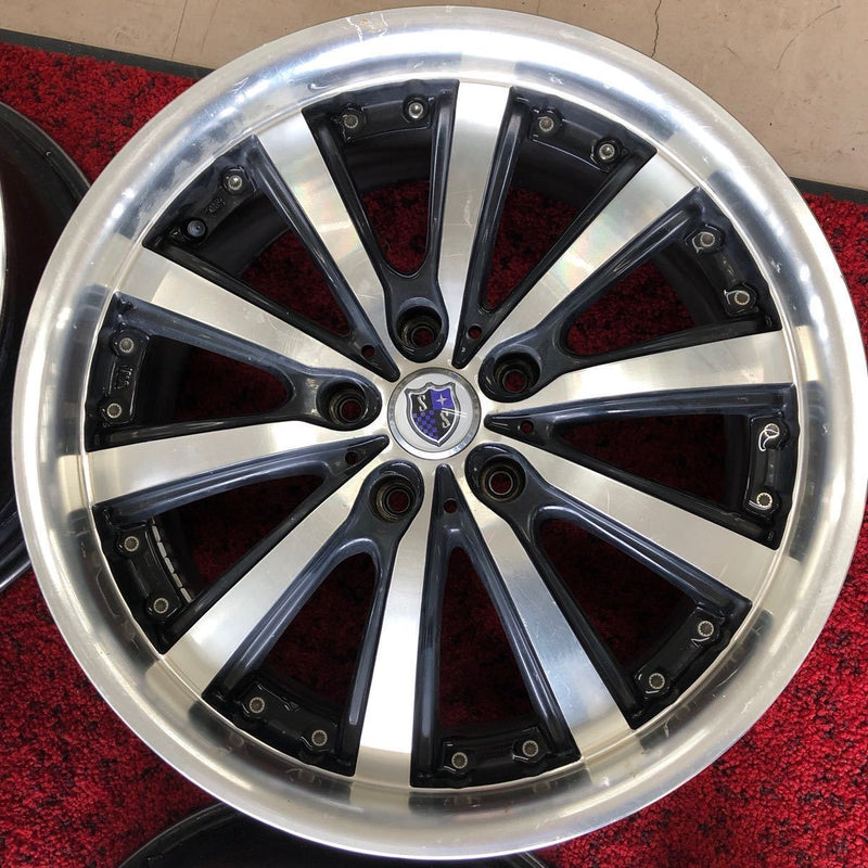 KYOHO 18インチ アルミホイール 18×8J+45 114.3/5H 4本:20000円