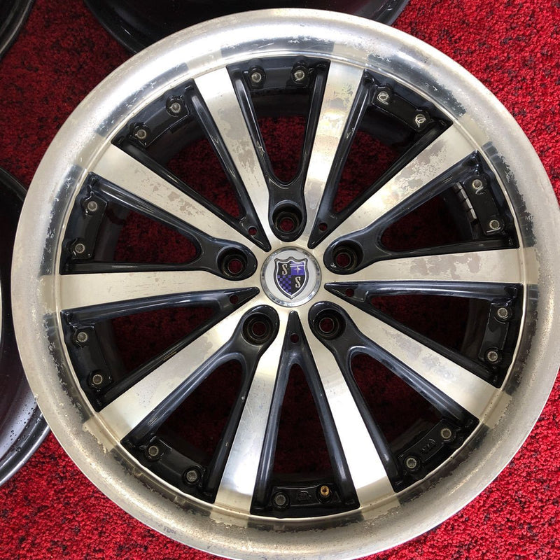 KYOHO 18インチ アルミホイール 18×8J+45 114.3/5H 4本:20000円