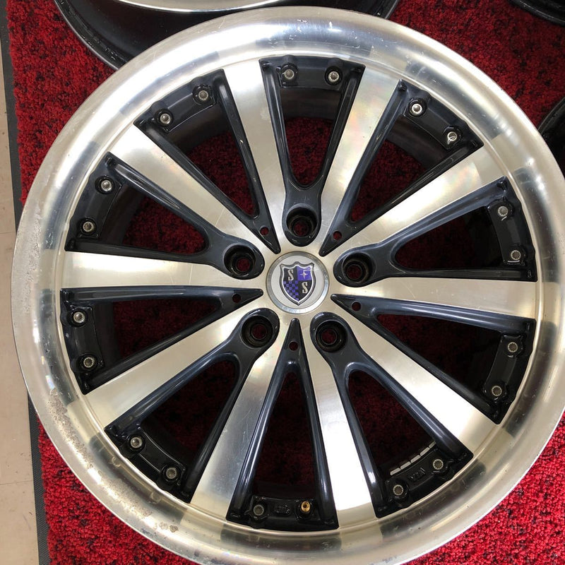 KYOHO 18インチ アルミホイール 18×8J+45 114.3/5H 4本:20000円