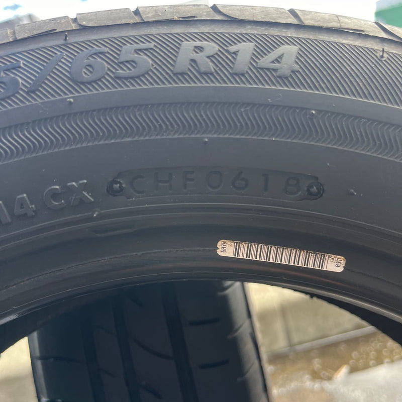 165/65R14 ブリヂストン　年式:2018 激安美品2本セット:6000円